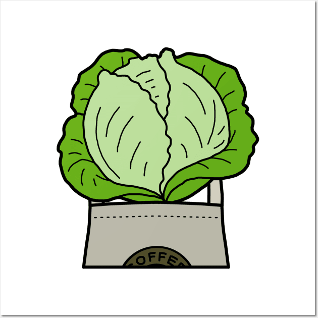 Cabbage (Scrubs) Wall Art by Grady Hooker